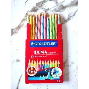 Pensil Warna Luna 137 100 C12 PW 12 Warna Pendek